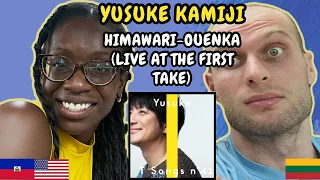 REACTION TO Yusuke Kamiji – Himawari-Ouenka (Live at the First Take)| FIRST TIME LISTENING TO YUSUKE