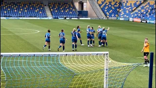 23/24 fawnl AFC Wimbledon women vs Cambridge United women Emily Donovan’s goal (6-0) 4/2/24