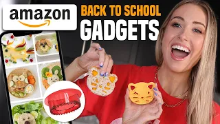Testing TOP RATED AMAZON GADGETS for BACK TO SCHOOL LUNCHES!