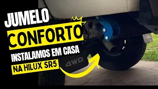 Instalação do Jumelo Confort na Hilux quadrada Sr5 ano 2000.