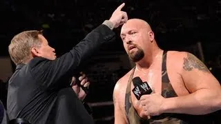 John Laurinaitis fires Big Show: Raw, May 14, 2012