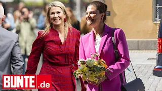 Máxima der Niederlande & Victoria von Schweden – Mit ihren Looks läuten sie den Sommer ein