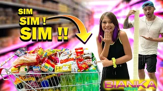 SIM PRA TUDO NO MERCADO COM MEU PAI - BIANKA