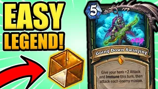 EASY LEGEND…This "New" Legendary Is Unbelievably UNDERRATED! | Hearthstone