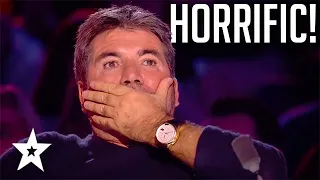 HORRIFIC & DANGEROUS Auditions on Britain's Got Talent | Got Talent Global