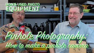 Pinhole Photography: How to make a pinhole camera from a cardboard box and a soda can