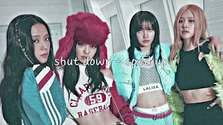 [BLACKPINK] shut down - sped up