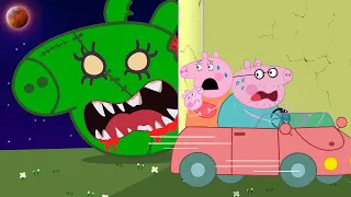 ZOMBIE APOCALYPSE, Peppa Zoonomaly Appears At The Hospital ??? | Peppa Pig Funny Animation