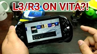 PS Vita Hori Remote Play Assistant Grip (With L2/R2 & L3/R3) Impressions - 4K Recorded on ZenFone 3
