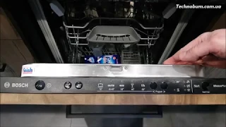 Обзор посудомоечнй машины Bosch SPV 25CX03E