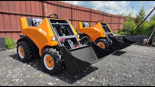 Мини погрузчик / мини трактор НАНУК. Обзор комплектаций. Mini loader for home and garden