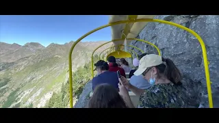 le Train d'Artouste, vallée d'Ossau, Laruns - Video 4K HDR