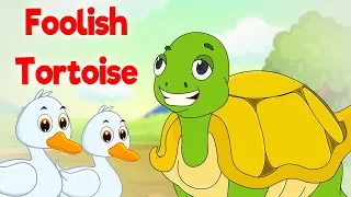 Foolish Tortoise  - Panchatantra In English - Moral Stories for Kids - Children's Fairy Tales