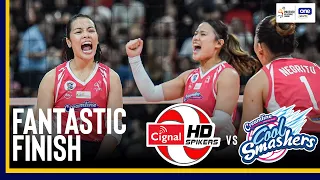 WILD, WILD ENDING between Creamline and Cignal 😱 | 2024 PVL ALL-FILIPINO CONFERENCE