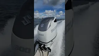 Suzuki 300hp Dual Prop is a monster.