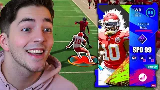 Tyreek Hill Is A GLITCH With 99 Speed In MUT!