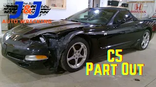 1998 Chevy C5 Corvette LS1 Test Video Part Out mwce257