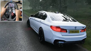 BMW M5 | Forza Horizon 5 | Logitech g29 Gameplay