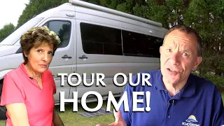 Welcome to our Home: A Tour of our Class B Motorhome