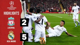 Real Madrid vs Liverpool All Goals & Extended Highlights Champion League 2023 HD