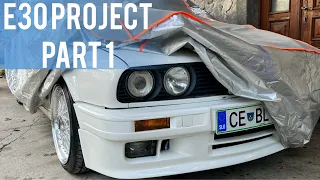 E30 325i Project | Part 1 | Dropping the rear subframe