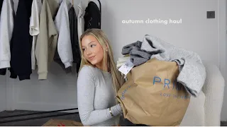 autumn clothing haul - primark, h&m, jd