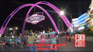 ESK8CON - Las Vegas Strip Group Ride!!! (25 MAR 2023)