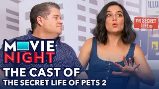 What Was the Last Movie Patton Oswalt Watched? | The Cast of The Secret Life of Pets 2 | MOVIE NIGHT