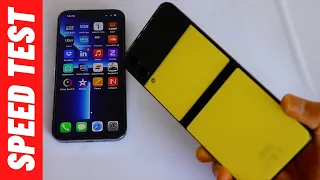 iPhone 13 Pro VS Galaxy Z Flip 3 (Speed Test)