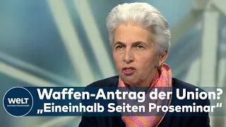 MERZ-MOVE bei Waffen für UKRAINE: Strack-Zimmermann - "Kein ernsthafter Entwurf" | WELT Talk