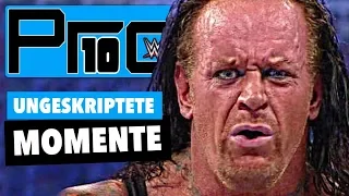 Die 10 krassesten ungeskripteten WWE-Momente | Pro10