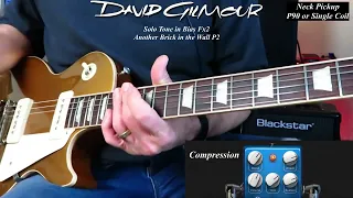 Solo - Another Brick in the Wall P2 - David Gilmour Tone Settings in Bias FX2.