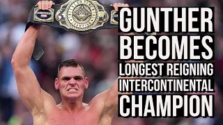 Gunther Becomes Longest Reigning WWE Intercontinental Champion Of All Time