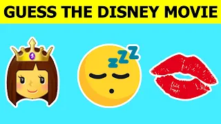 Only 1% Can Guess the Disney Movie In 10 Seconds | Disney Emoji Quiz - Disney Quiz Challenge