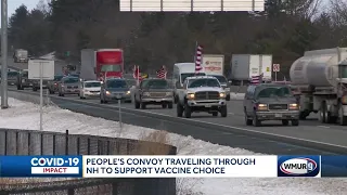 People's convoy travels through NH to support vaccine choice
