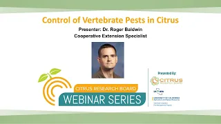 CRB Webinar Series: Control of Vertebrate Pests in Citrus