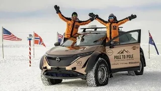 A Historic First: Journeying from the North Pole to the South Pole in an Electric Vehicle!