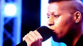 LASCEL WOOD USE SOMEBODY  X FACTOR AUDITION 10/09/2011