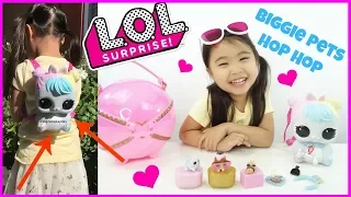 LOL Surprise Biggie Pets Hop Hop Review and Unboxing Full Checklist LOL Surprise Eye Spy Decoder