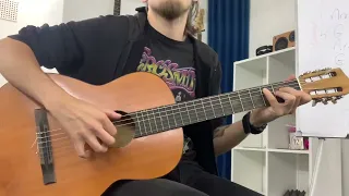 Классическая гитара Кремона после реставрации