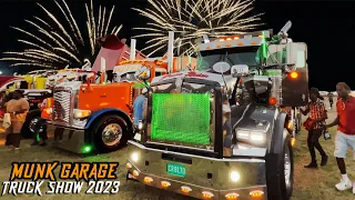 MUNK TRUCK SHOW 2023 | DRAG RACE, FIREWORKS, HORN ,JAKES & MORE !!!