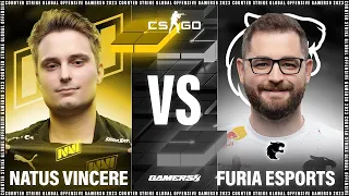 Natus Vincere vs FURIA // Gamers8 featuring CS:GO // Ro16