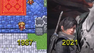 Evolution of Final Fantasy 1987 - 2022