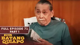 FPJ's Batang Quiapo Full Episode 71 - Part 1/3 | English Subbed
