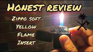 Honest Review: Zippo Soft Yellow Flame Butane Insert