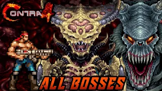 Contra 4 - All Bosses [No Damage | Hard]