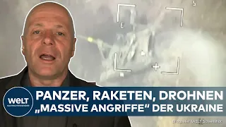 PUTINS KRIEG: Panzer, Raketen und Drohnen! Ukraine startet Offensive an Front gegen Russland