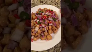 How to easily make Tofu Sisig (Philippines dish)