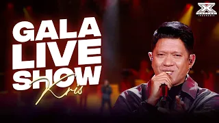 KRIS TOMAHU - Ku Tak Bisa (Slank) | GALA LIVE SHOW 7 | X FACTOR INDONESIA SEASON 4