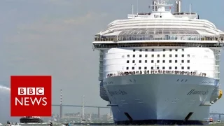 World's largest cruise ship: On board the Harmony Of The Seas - BBC News